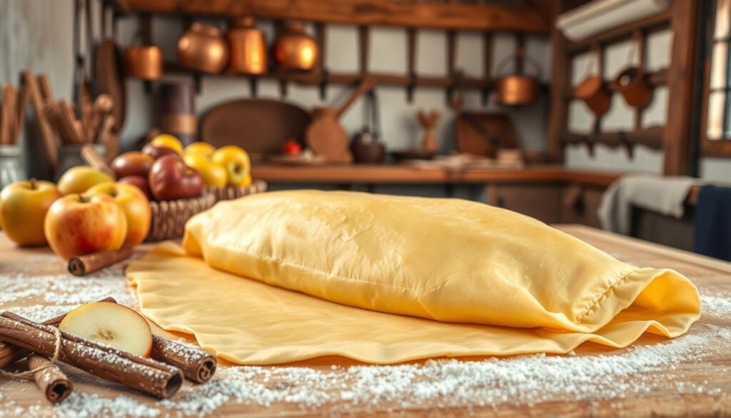 Strudelteig Zubereitung