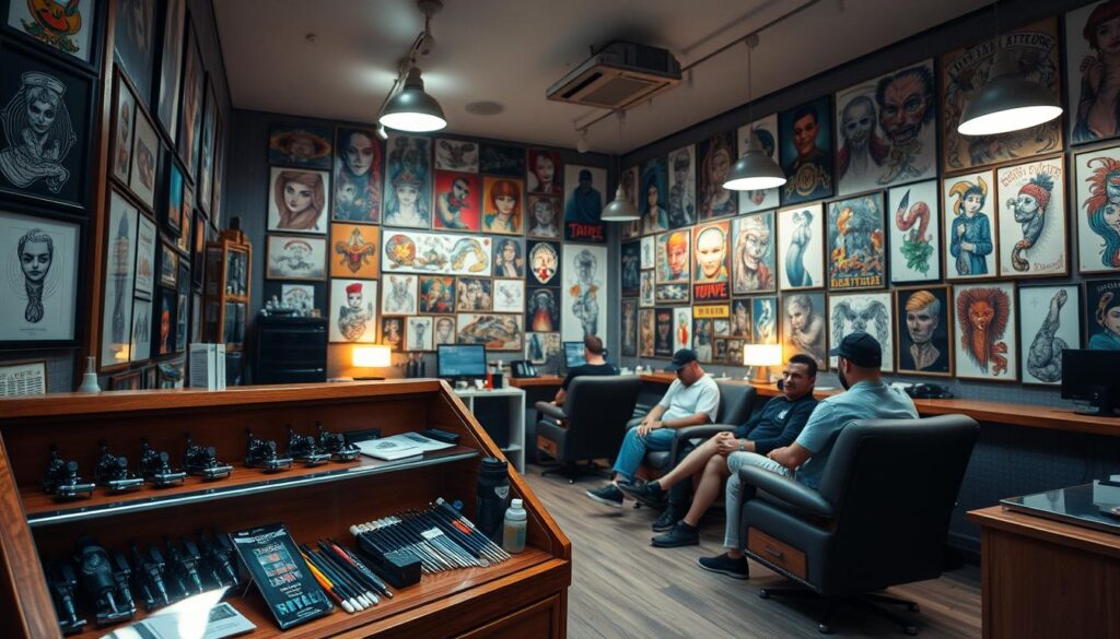 Tattoo Studio Auswahl