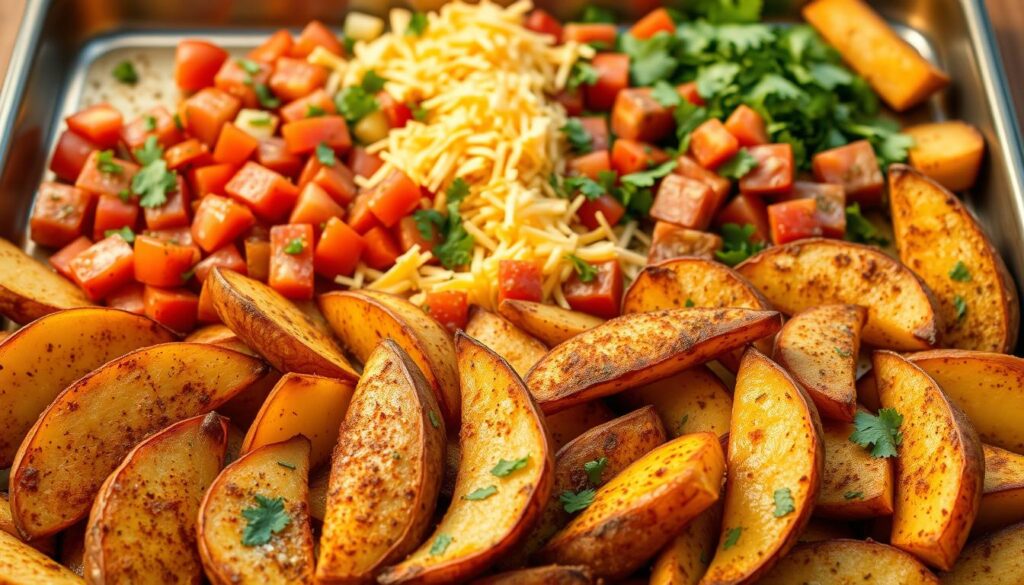Tex Mex Kartoffeln Zubereitung
