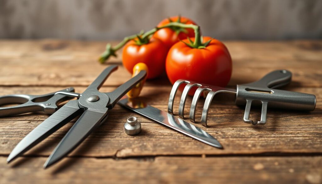 Tomaten entstrunken Werkzeuge