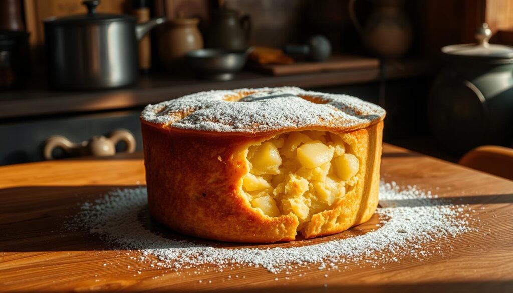 Traditioneller Kartoffelkuchen