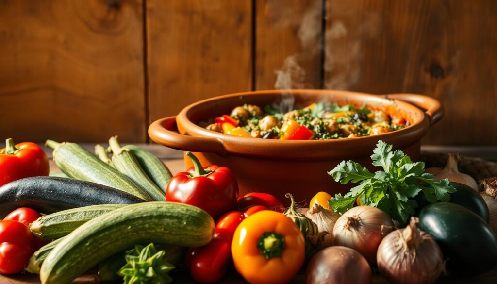 Traditionelles Gemüsegericht