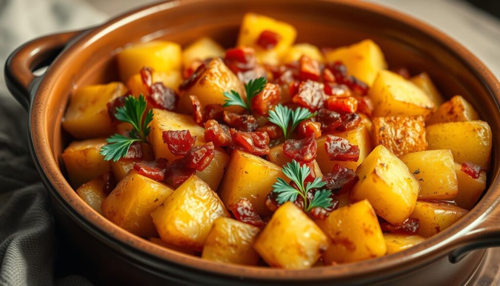 Traditionelles Kartoffelgericht