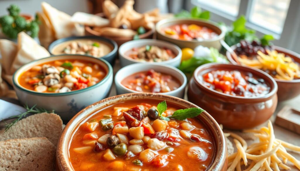 Variationen der Minestrone