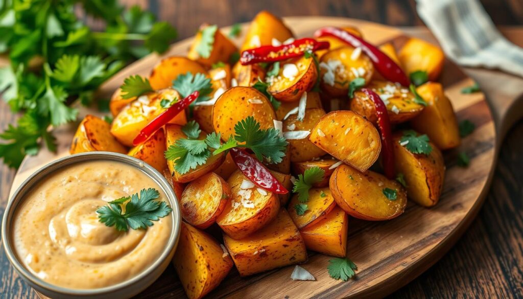 Variationen und Serviervorschläge für Thai Curry Kartoffeln