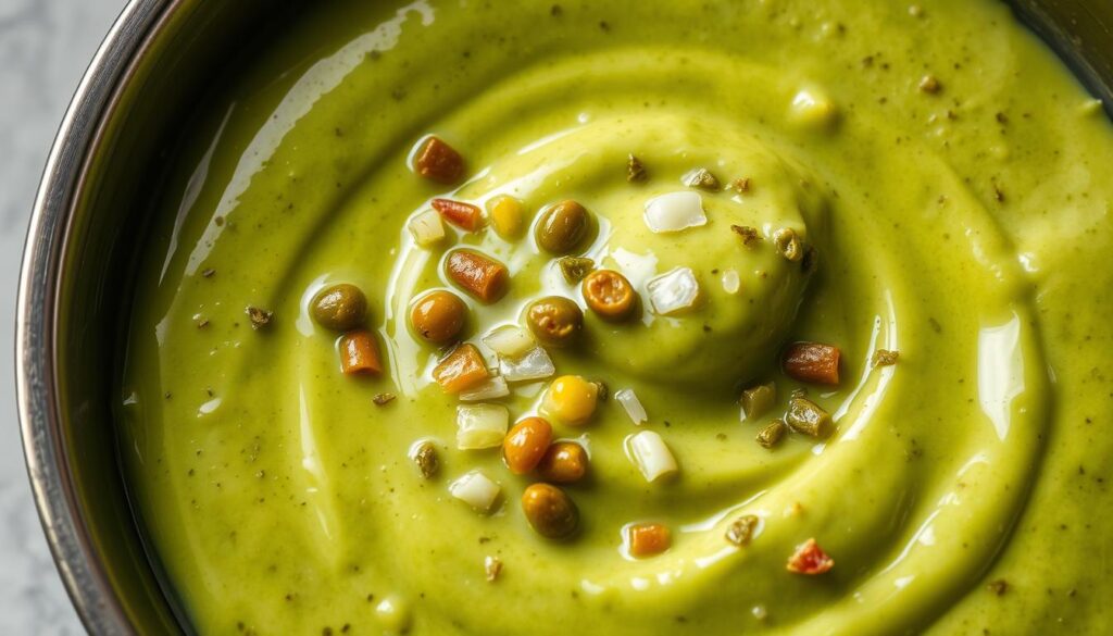 Verfeinerung der Sauce Tartare
