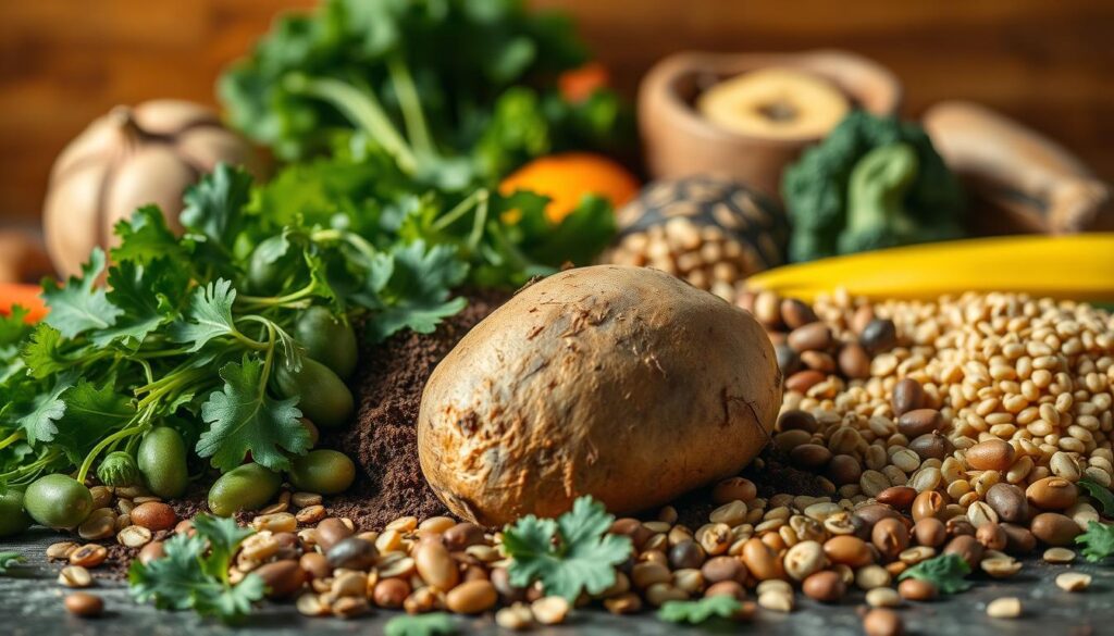 Vitamine und Mineralstoffe in der Knolle