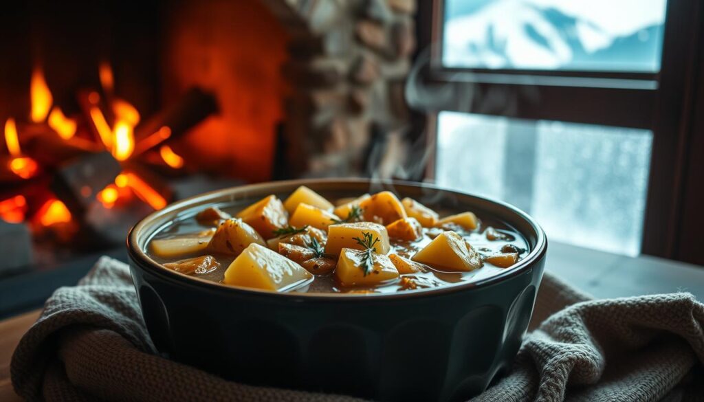 Winterlicher Kartoffeleintopf