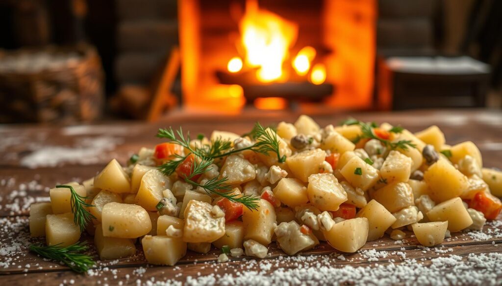 Winterlicher Kartoffelsalat