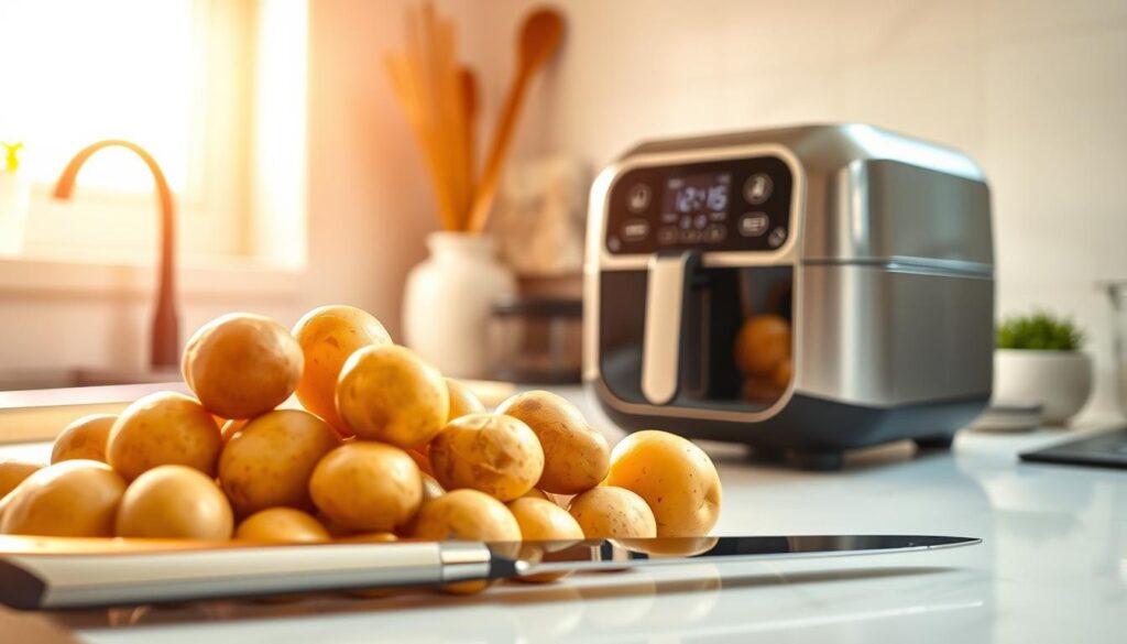 Zeitsparende Kartoffelzubereitung