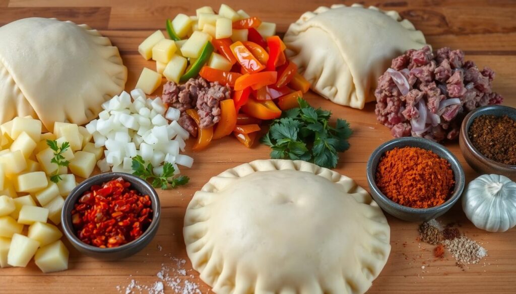 Zutaten für Empanadas