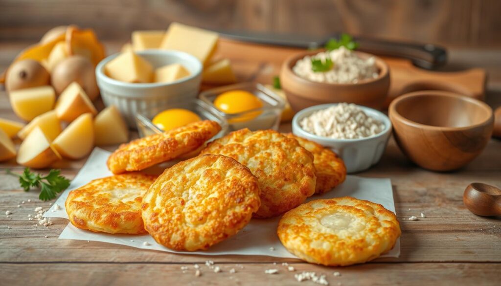 Zutaten für Kartoffel-Schnitzel