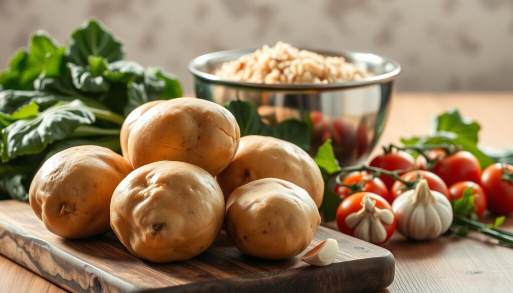 Zutaten für Kartoffelbowl