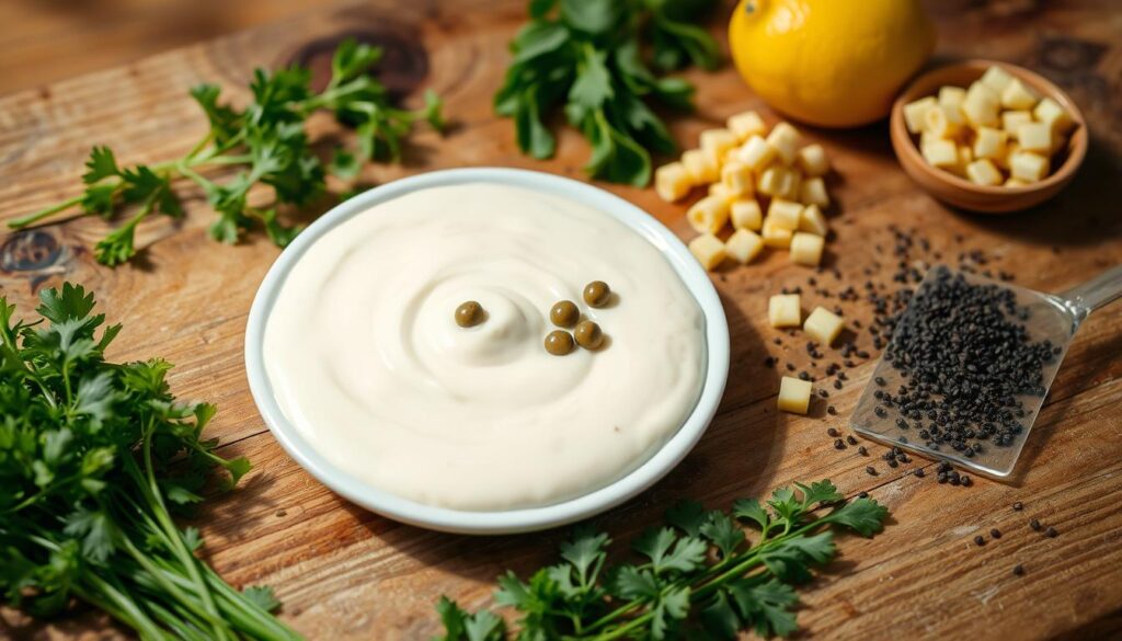 Zutaten für Sauce Tartare