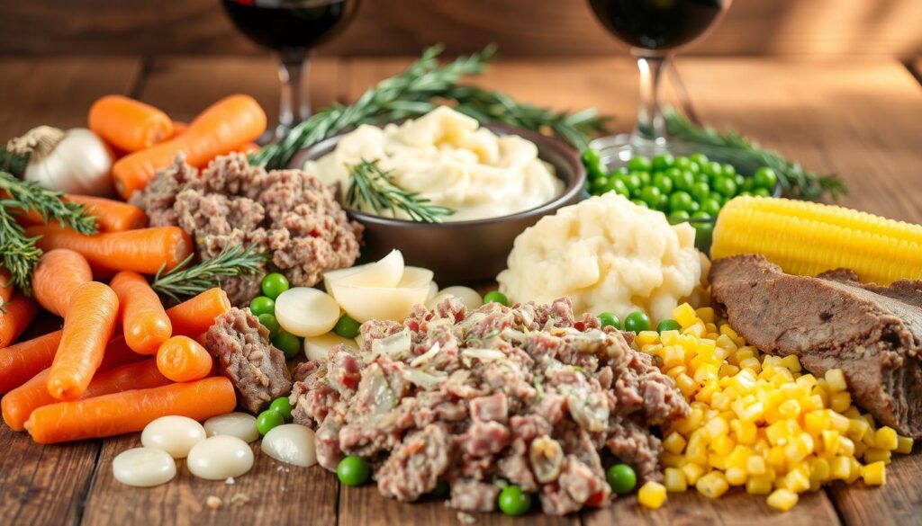 Zutaten für Shepherd's Pie