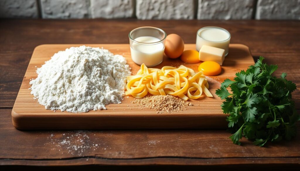 Zutaten für Spätzle