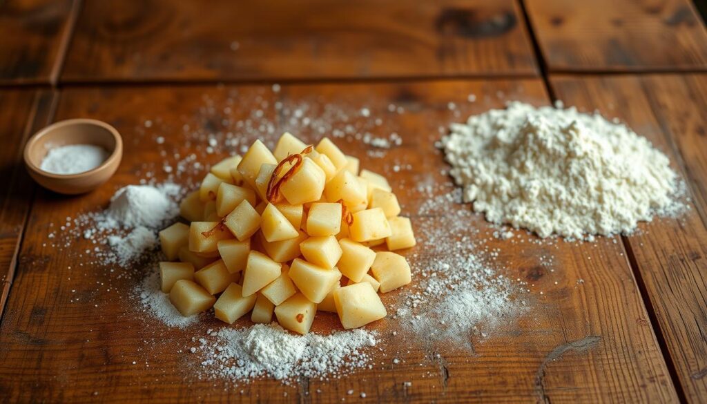 Zutaten für Tattie Scones