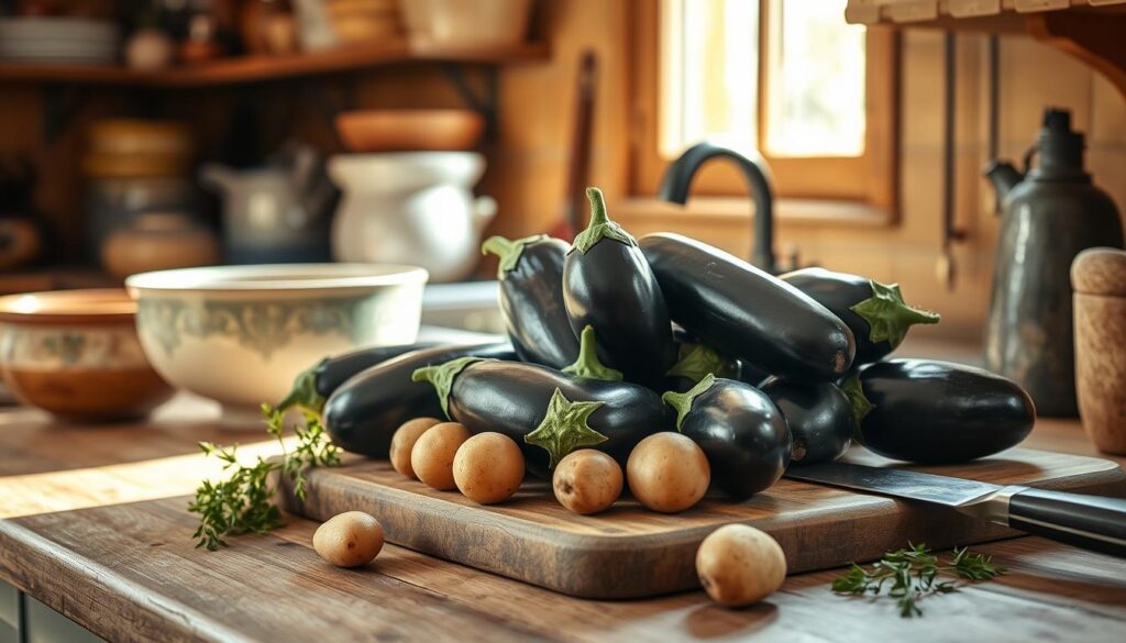 aubergine kartoffel rezepte