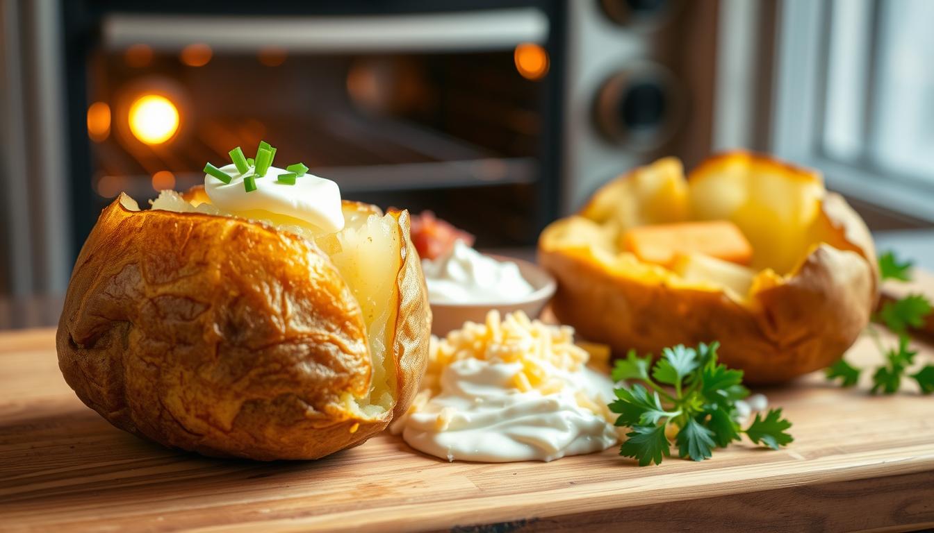 baked potatoes im ofen