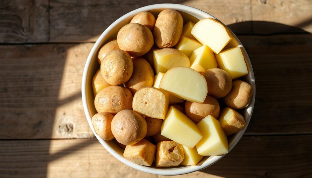 bowl mit kartoffeln