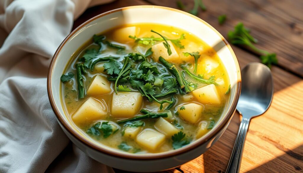brennessel kartoffelsuppe