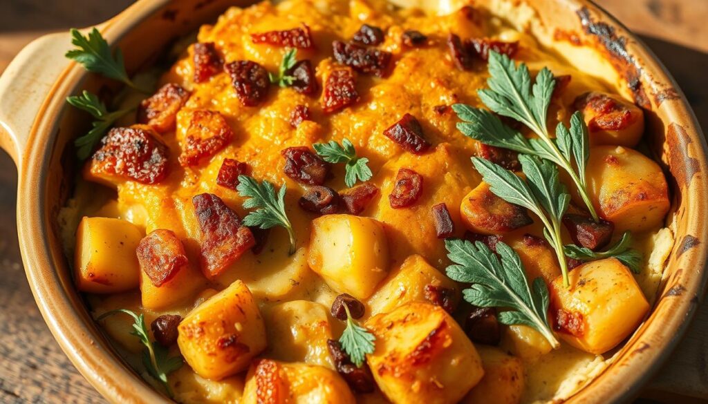 chicoree kartoffel auflauf vegetarisch