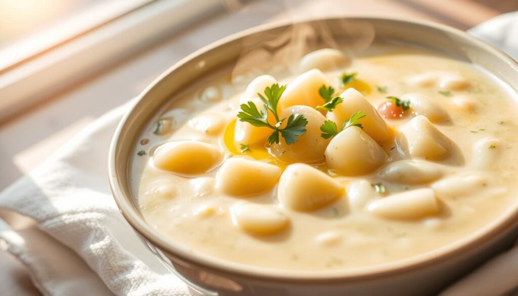 cremige Kartoffelsuppe