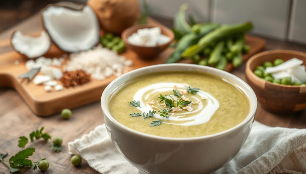 erbsen-kokos-suppe