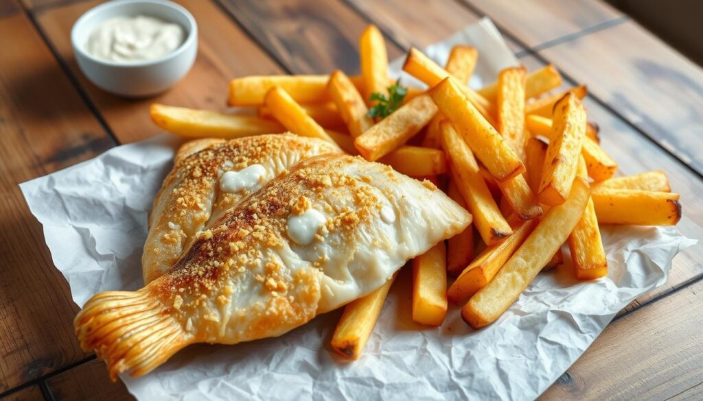 fish and chips rezept backofen