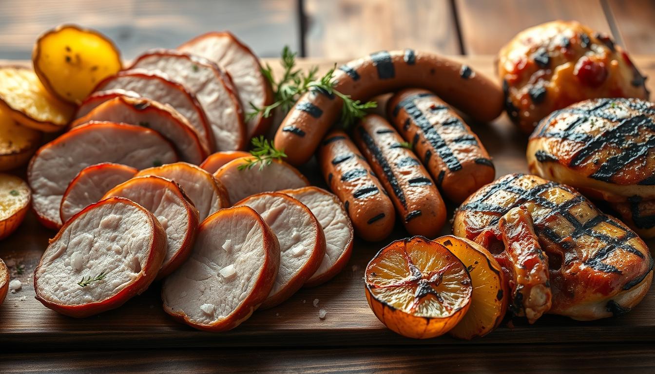 fleischbeilage zu ofenkartoffeln