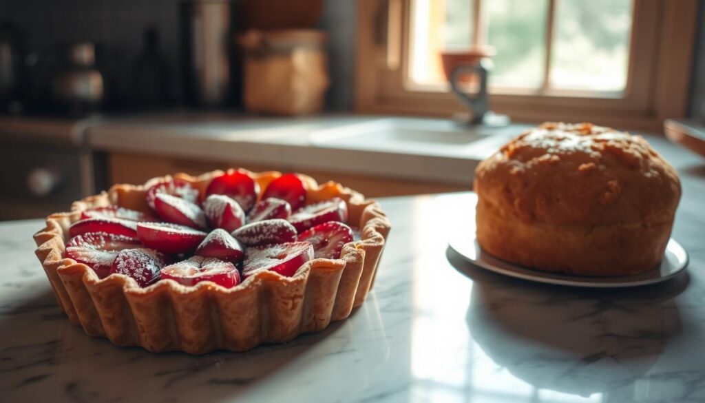 form vergleich tarte und kuchen