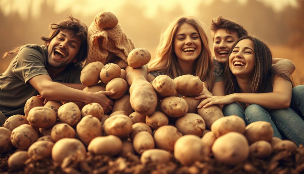 freunde sind wie kartoffeln
