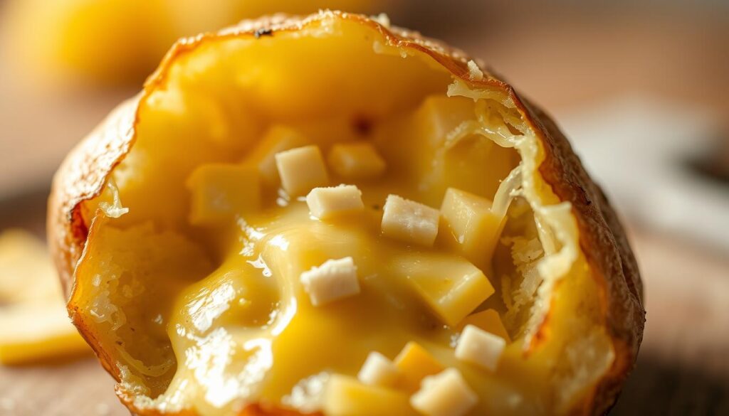 gefüllte kartoffeln mit dreierlei käse