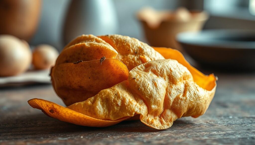hasen kartoffelschale