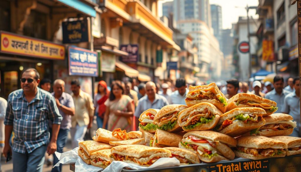 indisches sandwich ursprung