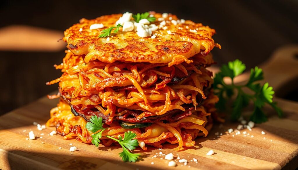 kartoffel gemüse rösti