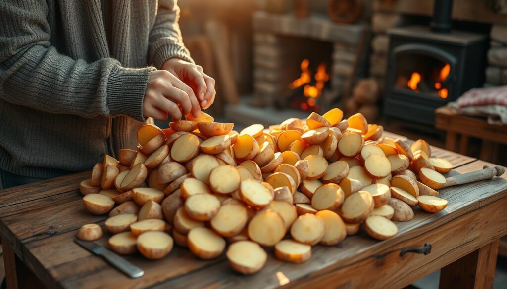 kartoffelholz selber machen