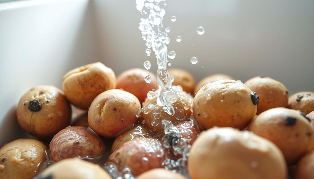 kartoffeln waschen