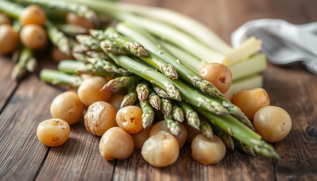 kartoffeln zu spargel