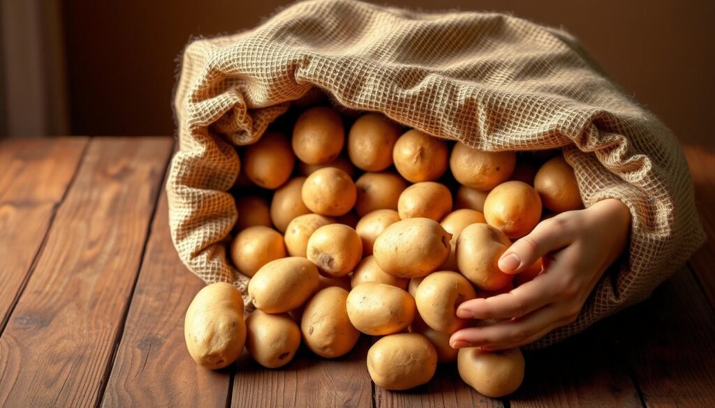 kartoffelsack zum kochen
