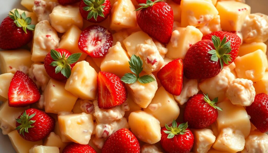 kartoffelsalat mit erdbeeren