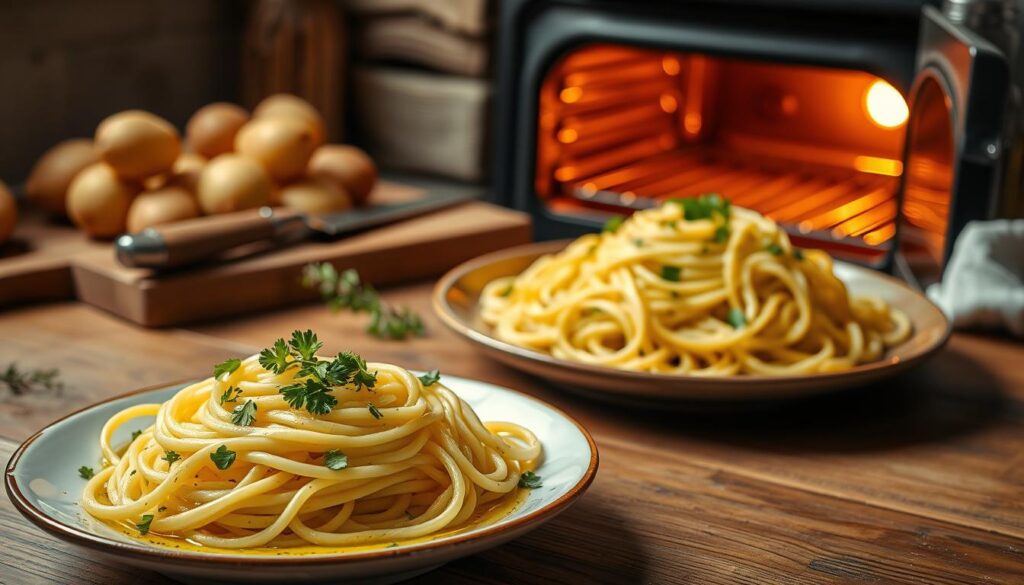 kartoffelspaghetti backofen