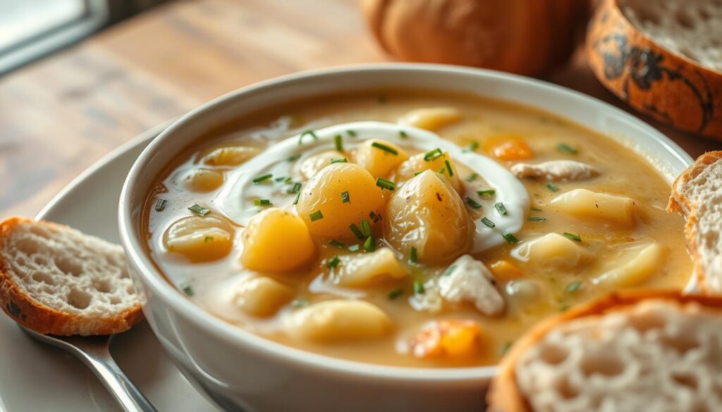 kartoffelsuppe gestampft