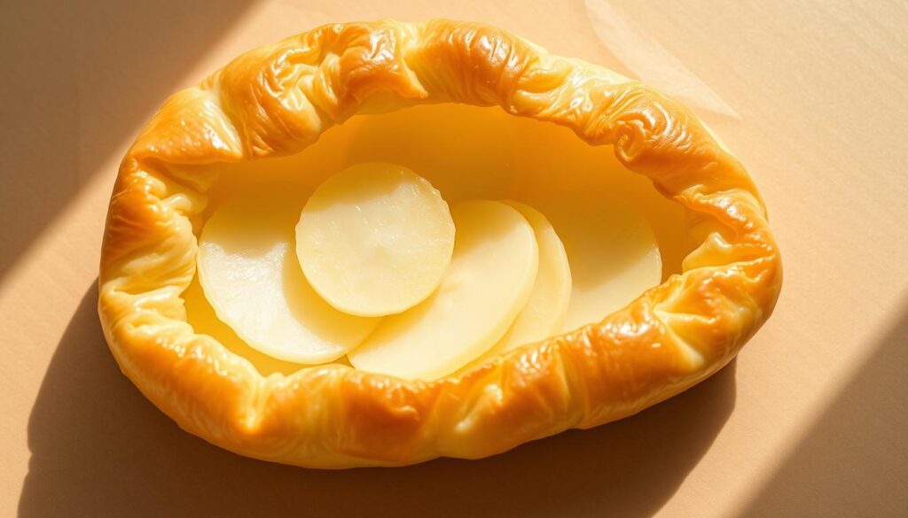 kartoffelwähe in blätterteig