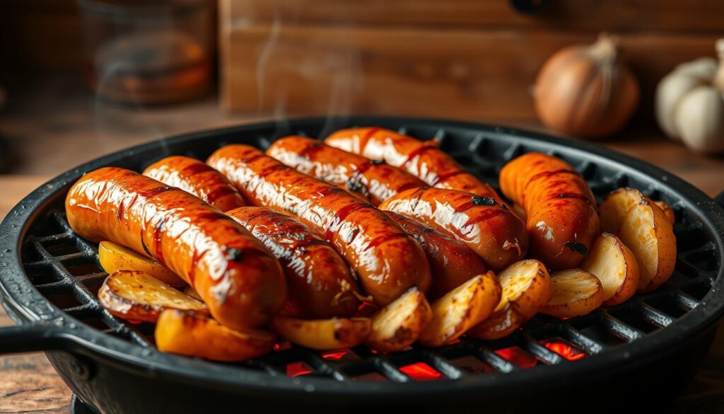 kartoffelwurst grillen