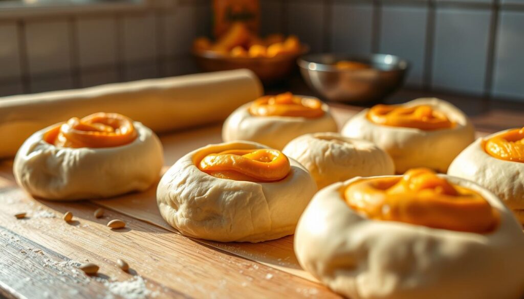 kürbisbrötchen zubereitung