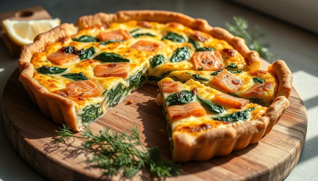 lachs-spinat quiche rezept