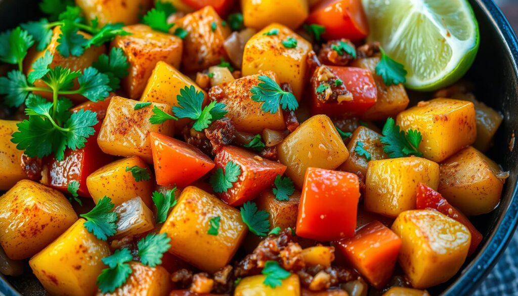 mexikanische kartoffelpfanne