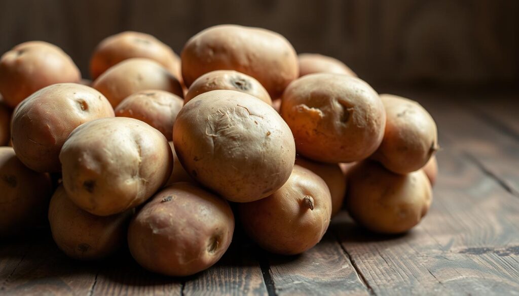 naturbelassene Kartoffeln