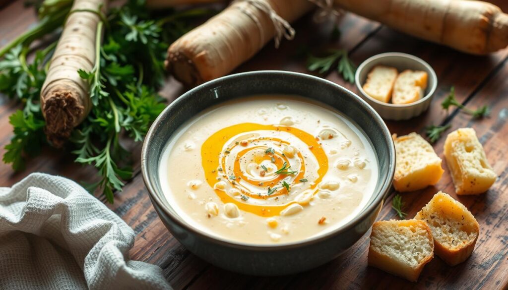 pastinakensuppe einlage
